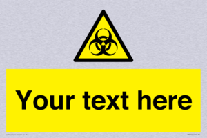 Custom Bio-Hazard Sign